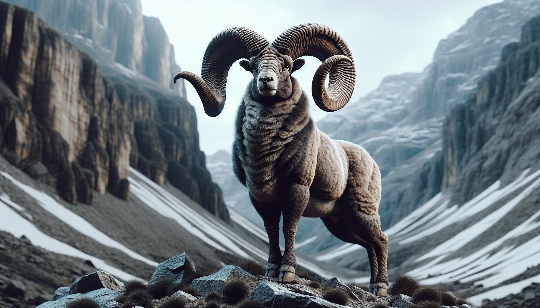 Animal:70-winu7evk= Ram: Powerful Horned Guardians of the Flock | Strength and Symbolism Explored