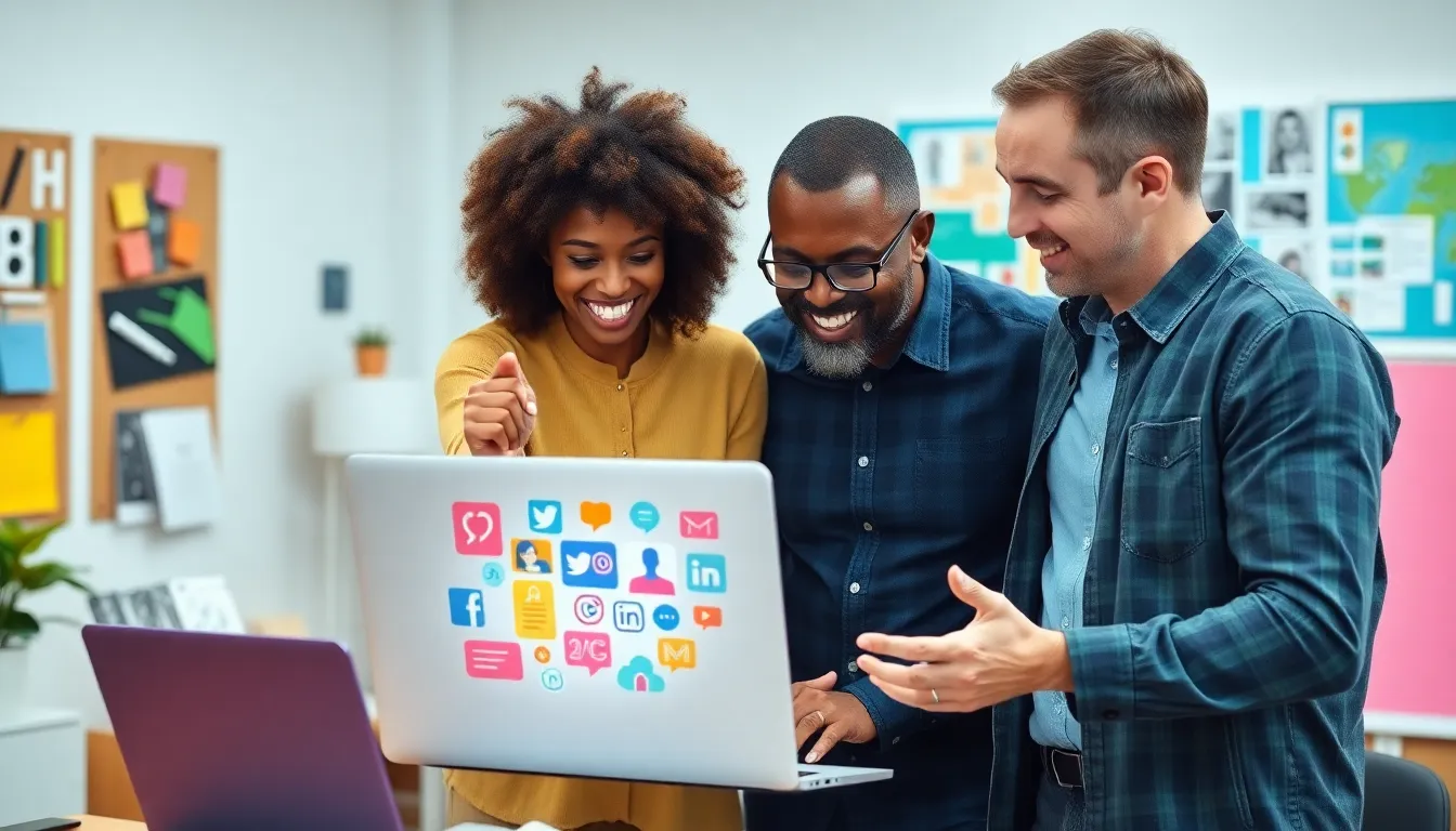 social media clip art